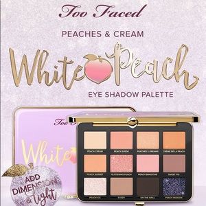 Too faced white peach pallet